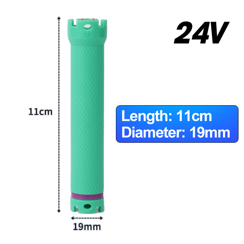 10 개/대 24V 디지털 파마 막대 헤어 롤러 표준 플러그 고무 밴드 스타일링 도구와 전기 가열식 경기자 바