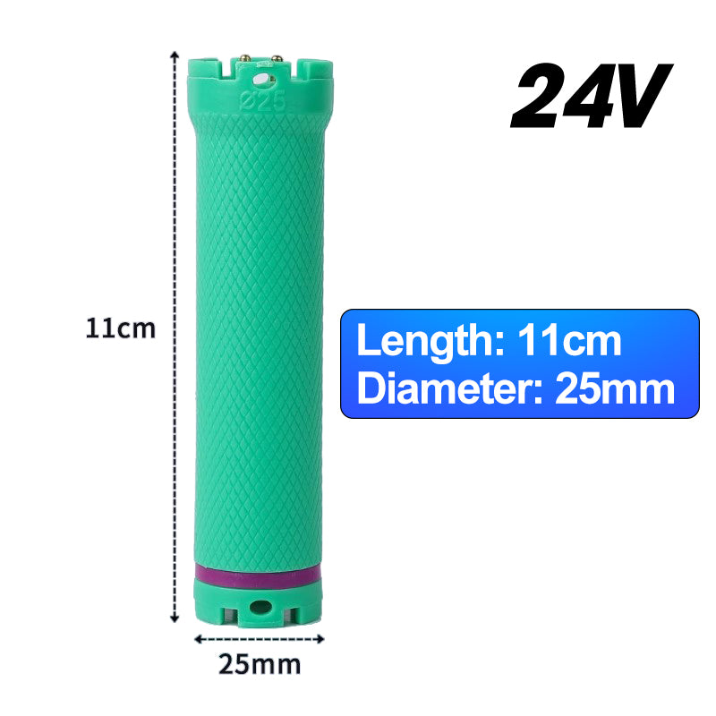 10 개/대 24V 디지털 파마 막대 헤어 롤러 표준 플러그 고무 밴드 스타일링 도구와 전기 가열식 경기자 바