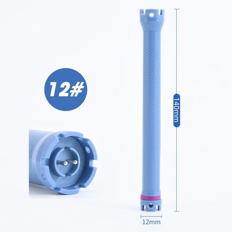 10 개/대 140mm 디지털 파마 막대 가열 헤어 롤러 여분의 긴 방수 허용 경기자 스틱 미용사 도구 24V