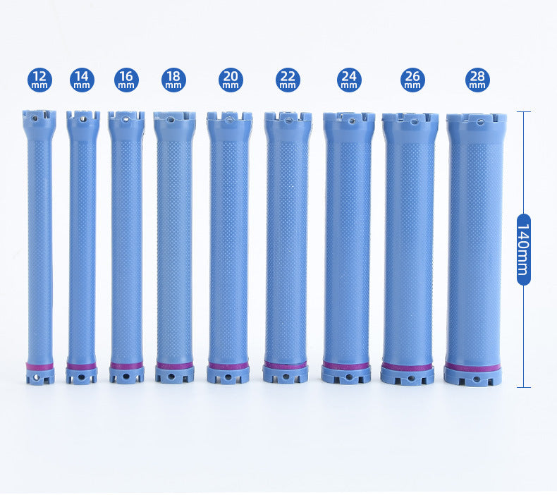 10 개/대 140mm 디지털 파마 막대 가열 헤어 롤러 여분의 긴 방수 허용 경기자 스틱 미용사 도구 24V